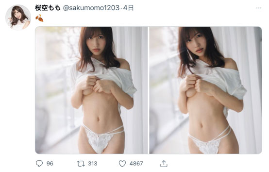 桜空もも(樱空桃，Sakura-Momo)品番作品IPX-812介绍及预览-八美图