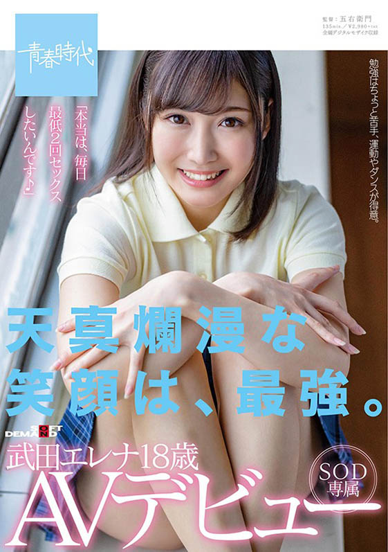 武田エレナ(武田绘玲奈，Takeda-Erena)品番作品SDAB-135介绍及预览-八美图
